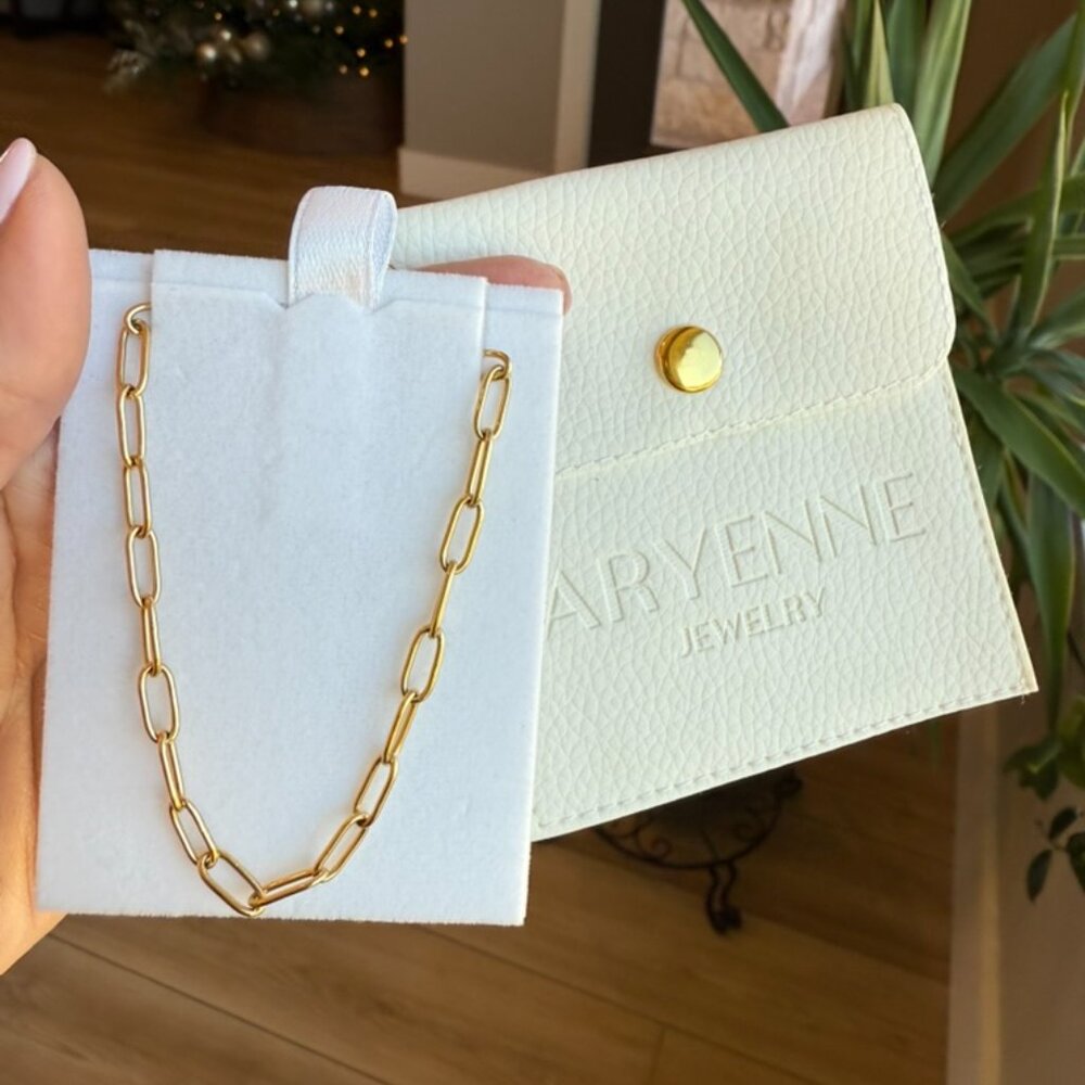 🩷 2/$25 - Stainless Steel Gold Link Necklace